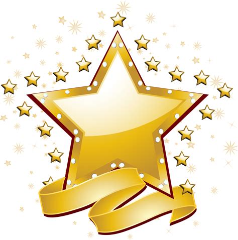 Icon Gold Stars Vector Material Png Download Free Transparent Star Png Download