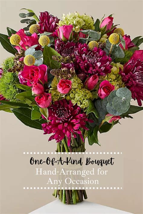 Every home is instantly elevated with a fresh bouquet. One-Of-A-Kind Bouquet | Same day flower delivery, Flower ...