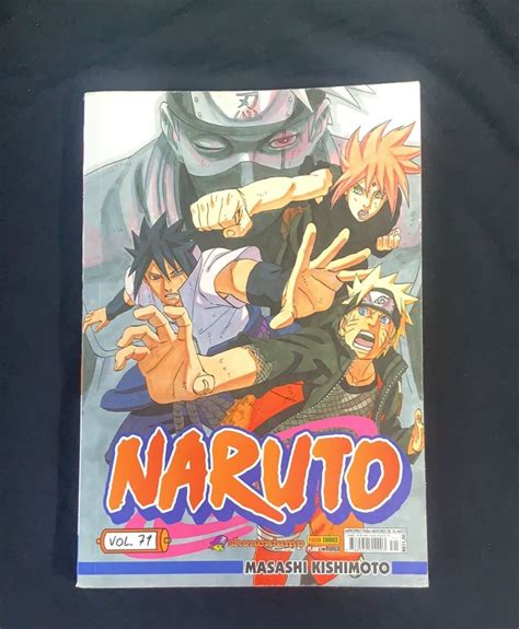 Naruto Shippuden Volume 71 Livro Panini Comics Usado 68303924 Enjoei
