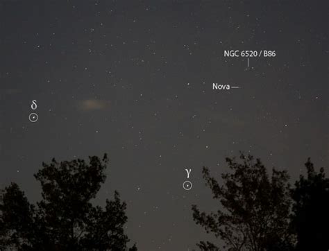 New Nova Flares In Sagittarius How To See It In Your Scope Universe Today