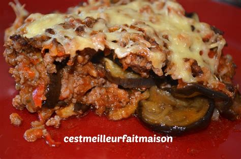Gratin d aubergines à la bolognaise C est meilleur fait maison