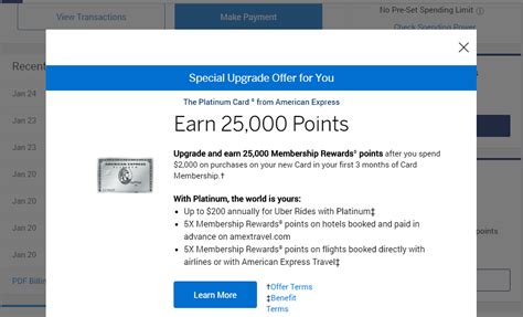 Bdo would be more than glad to arrange your card application &payment plan. Targeted American Express Platinum 25,000 Point Upgrade ...