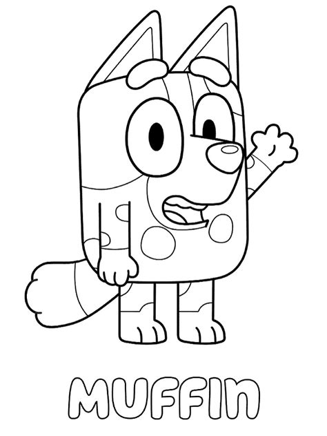 Mackenzie From Bluey Coloring Play Free Coloring Game Online