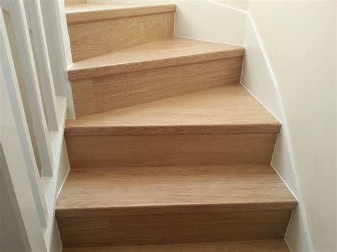 Stair treads are available in all domestic species such as red oak, maple, and hickory, and can also be ordered in the exotics. Stair Treads Prefinished Engineered Wood : Home Decor ...