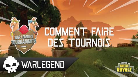 Tuto Comment Faire Des Tournois Sur Fortnite Battle Royale Pcps4