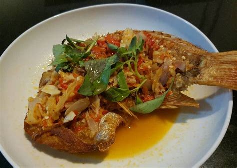 Langkah pertama goreng ikan mas hingga matang 2. Aneka Resep Masakan Ikan Nila Merah ~ Resep Manis Masakan Indonesia