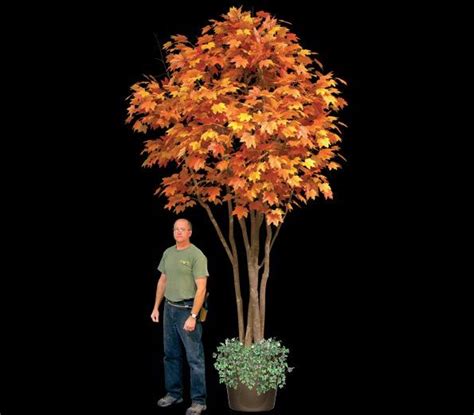 From uk retailer just artificial. Artificial Fall Tree - Sugar Maple - Commercial Silk Intl ...
