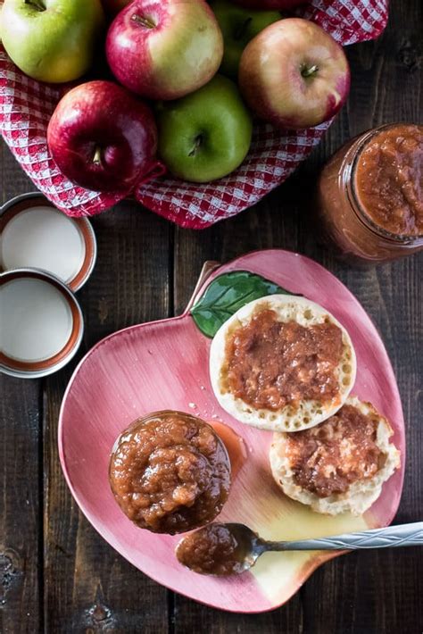 Slow Cooker Apple Butter Appleweek The Crumby Kitchen