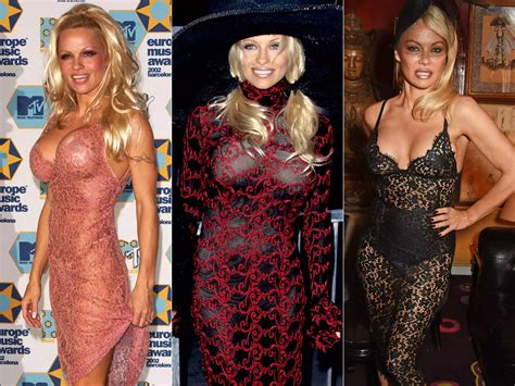 25 Of The Most Daring Outfits Pamela Anderson Has Ever Worn