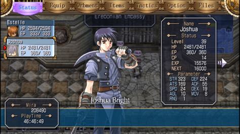 Initially released as the legend of heroes vi: Legend of Heroes - Trails in the Sky, The (USA) ISO