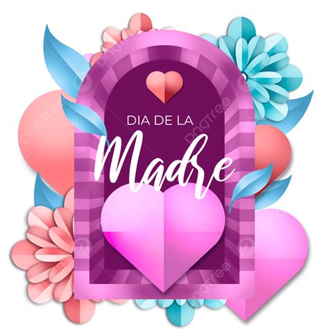 免費標籤全彩西班牙 Dia De La Madre Dia De La Madre Dia De La Madre Png 家庭素材圖案