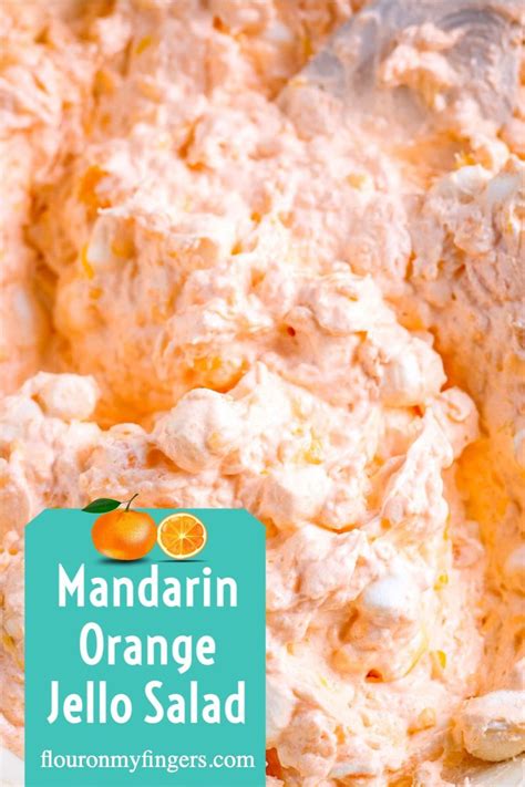 Mandarin Orange Jello Salad Fruit Fluff Salad Recipe Easy Fruit