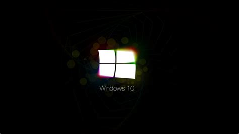 Wallpaper Windows 10 Microsoft Windows Windows 10 Anniversary Dark