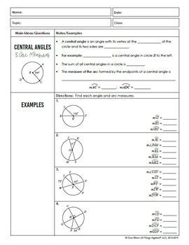Finding points and angles on the unit circle. Circles (Geometry Curriculum - Unit 10) by All Things ...