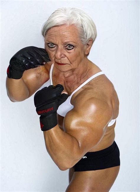 granny gonna knock you out by grannymuscle on deviantart