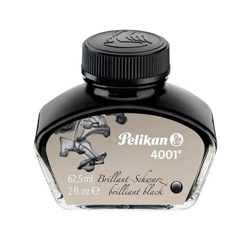 Pelikan 4001 Brilliant Black 625ml Fountain Pen Ink