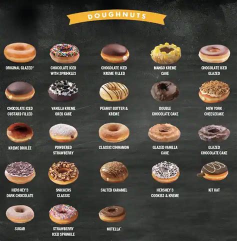 Krispy Kreme Menu Price List Malaysia September 2023