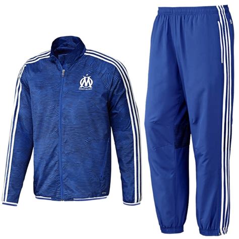 Unser fokus liegt zu 100% auf fußball. Olympique Marseille UCL Präsentation Trainingsanzug 2015 ...