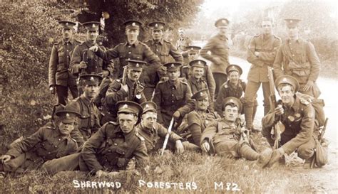 G603 1st Battalion Sherwood Foresters Courtesy Of Michael Briggs