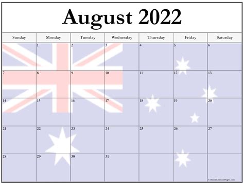Printable Calendar January 2022 Australia Best Calendar Example