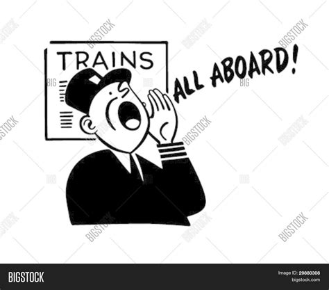 Train Conductor Clipart