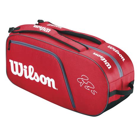 Wilson Federer Team 6 Pack Bag Red