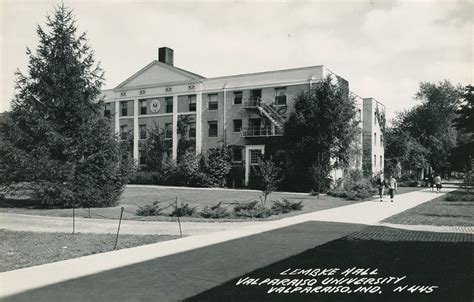 Lembke Hall At Valparaiso University Circa 1955 Valpara Flickr