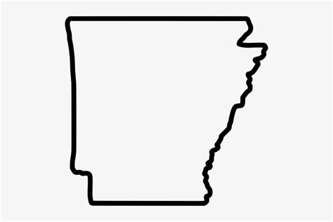 Arkansas Outline Png Image Transparent Png Free Download On Seekpng