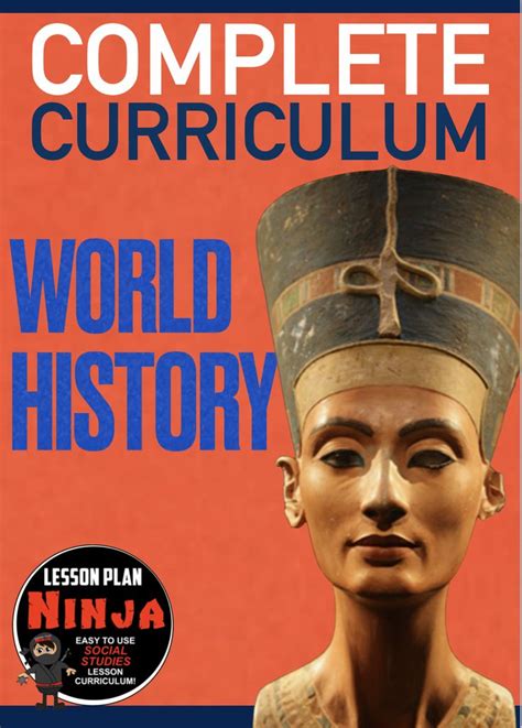 World History Bundle Complete Course Entire Year Curriculum Evolving