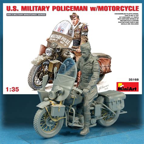 Modeler frans van tilburg‎ #scalemodel #scalemodelkit… MINIART 1/35 U.S. MOTORCYCLE HARLEY DAVIDSON WLA W/RIDER ...