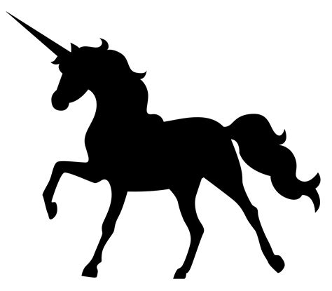 Unicorn Silhouette Vector Graphics Clip Art Image Png Download 2048