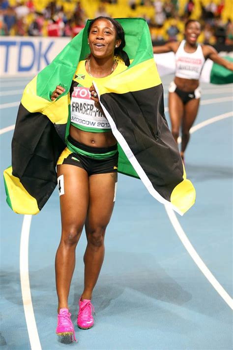 Born december 27, 1986) is a jamaican track and field sprinter who competes in the 60 metres, 100 metres and 200 metres. Shelly-Ann Fraser-Pryce Obliterate The 100m Finals To Win ...