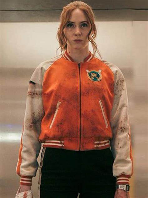 Karen gillan, lena headey, carla gugino. Karen Gillan Gunpowder Milkshake Jacket - Just American ...