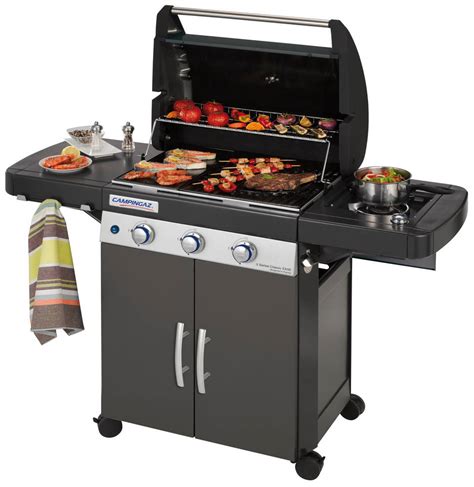 Egal, ob als edelstahl gasgrill, als camping gasgrill oder als einbau gasgrill: Campingaz Gasgrill 3 Series Classic EXSE | Steuben Camping ...