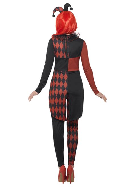 Sinister Jester Costume Adult — Party Britain