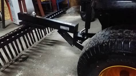 Electric Lift For Sleeve Hitch On Lawn Tractor Youtube