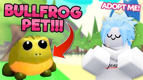 New Bullfrog In Adopt Me 🐸 Toad Pet Revealed In Woodland Eggroblox