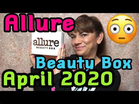 Allure Beauty Box April 2020 Unboxing - YouTube