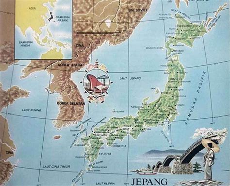 Peta Wilayah Jepang Letak Geografis Sejarah Peta Luas Dan Batas Sexiz Pix