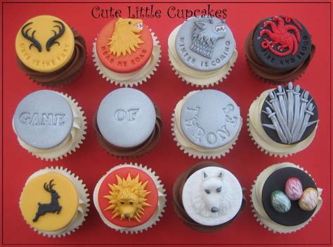 Game Of Thrones Cupcakes Game Of Thrones Cake Kid Cupcakes Fondant