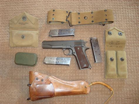 Complete Colt 1911 Rig Ww2 With H For Sale At