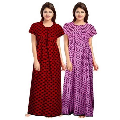 Full Length Cotton Nighty Combo Free Size At Rs 280piece In Jaipur Id 22939891855