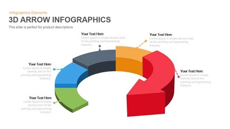 3d Arrow Infographics Powerpoint Keynote Template Slidebazaar