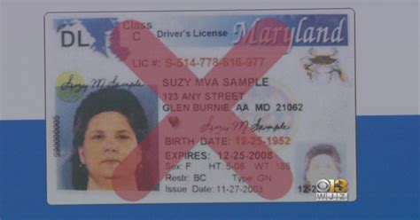 Older Maryland Licenses Wont Be Considered Real Ids By 2020 Cbs