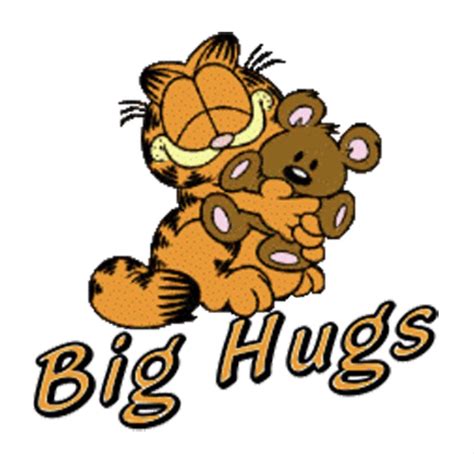Pin By Karen On Garfield And Odie Hug Cartoon Hug Images Garfield
