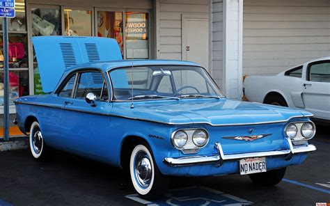 1960 Chevrolet Corvair 700 Series Coupe Lite Blue Fvr Flickr