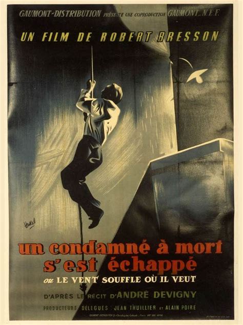 Film Un Condamné à Mort S'est échappé - Un condamné à mort s'est échappé de Robert Bresson - (1956) - Drame
