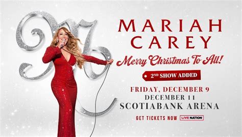 Mariah Carey Merry Christmas To All Scotiabank Arena