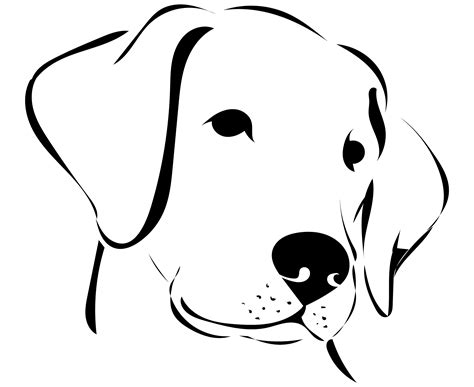 Dog Face Svg Labrador Svg Dog Svg Labrador Retriever Etsy
