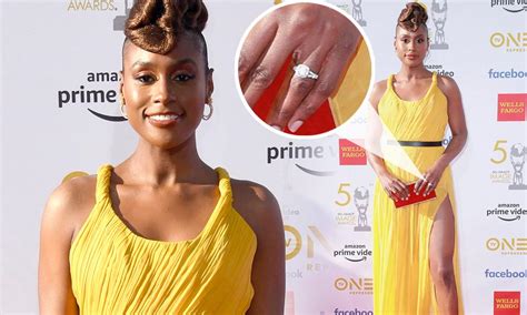 Issa rae sparks engagement rumors with massive diamond ring! You Just Have to See Issa Rae's Gorgeous Engagement Ring